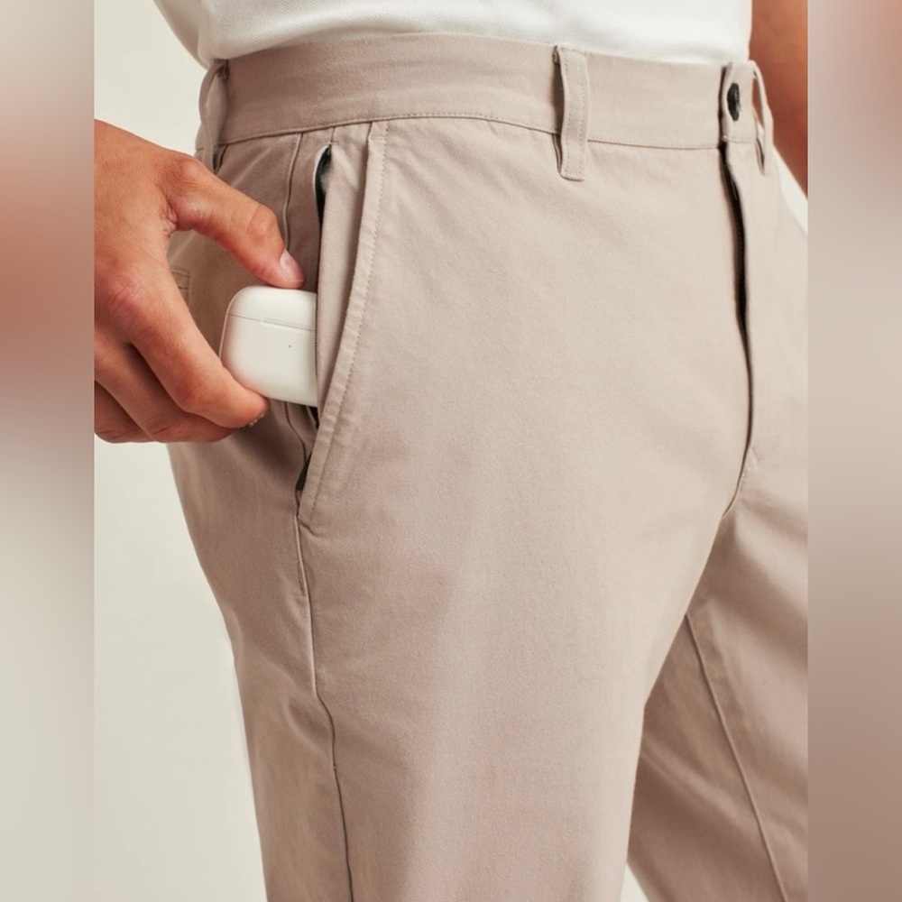 SOLD NWT Bonobos The Washed Chino Pant 2.0 Khaki 30x30 Slim Fit Stretch Cotton - Picture 3 of 16
